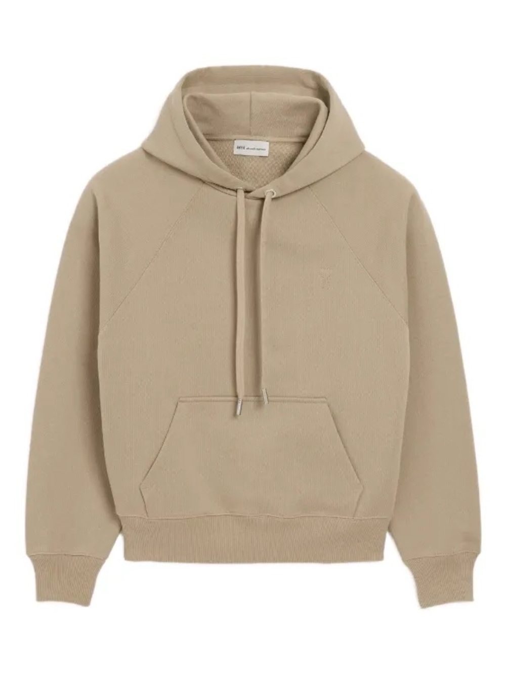 Ami Alexandre Mattiussi Sand Beige Pullover Hoodie